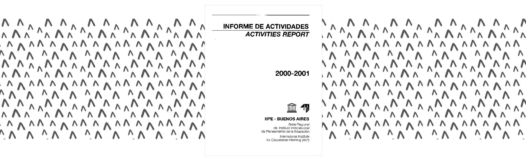 Informe de actividades 2000