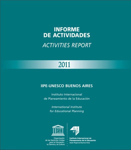 Relatório de atividades 2011