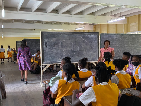 Escuela en Guyana