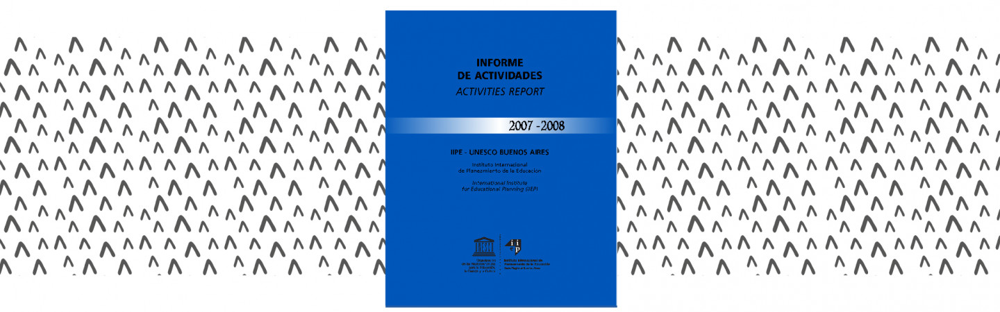 Informe de actividades 2007