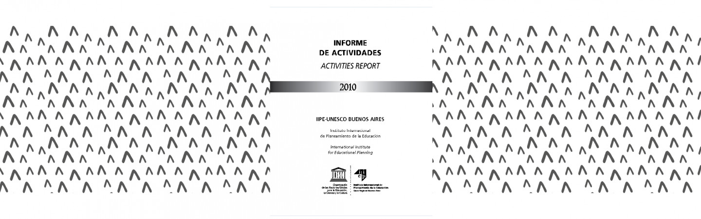 Informe de actividades 2010