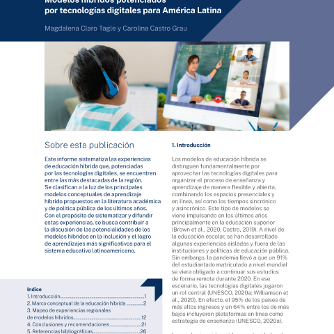Modelos híbridos potenciados por tecnologías digitales para América Latina