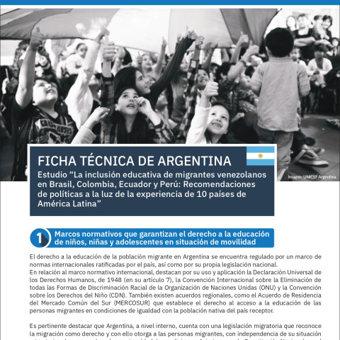 Ficha técnica de Argentina