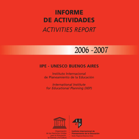 Informe de actividades 2006-2007
