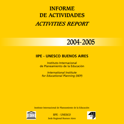 Relatório de Atividades 2004-2005